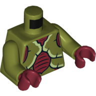 Lego tělo, olivově zelená (6023014)